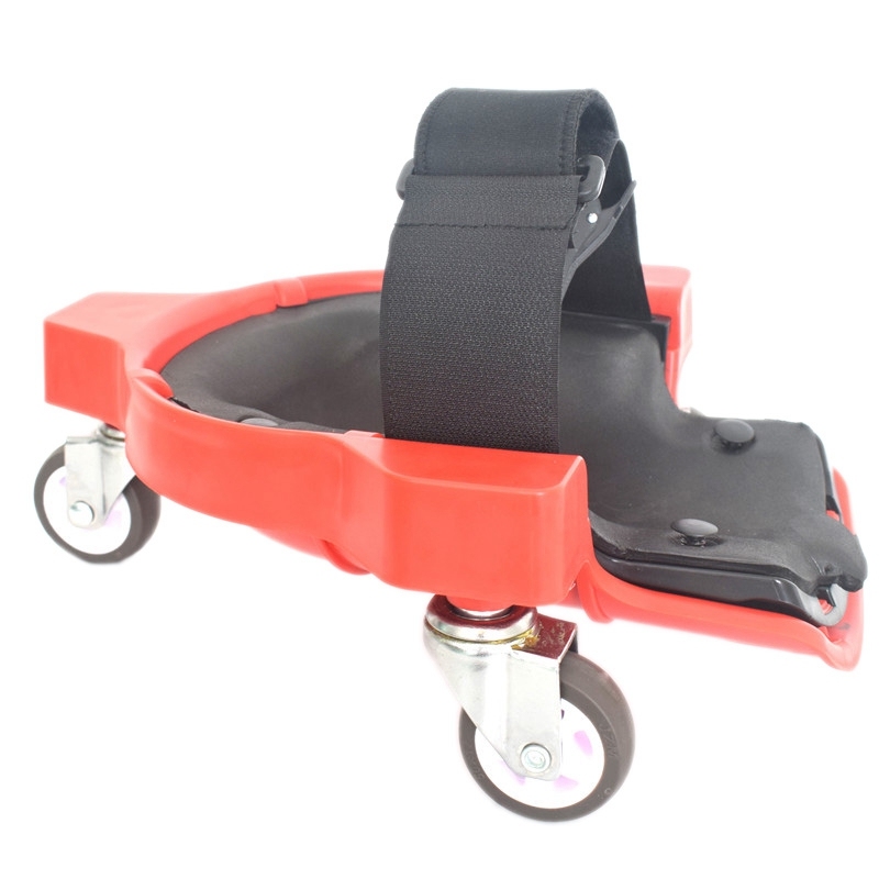 1Pcs Wheel Kneeling Pad Rolling Knee Protection Pad with Wheel Built In Foam Padded Laying Platform Universal