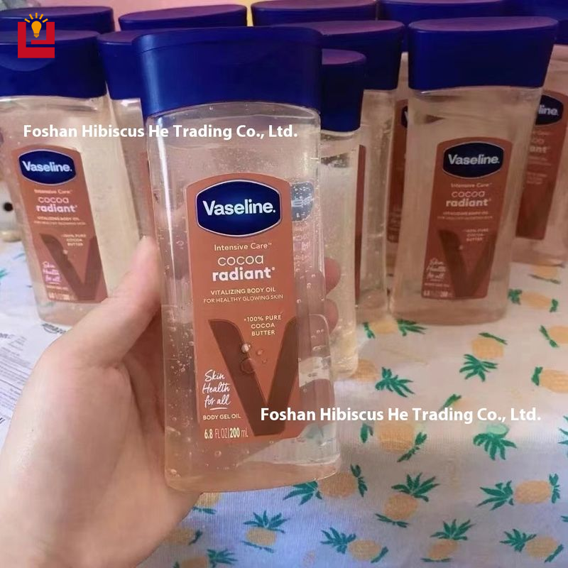 Vaseline Deep Care Body Gel Coffee Flavor Body Milk Rose Moisturizing and Nourishing Body Gel Oil 200ml ราคา 67 บาท*ส่งฟรี