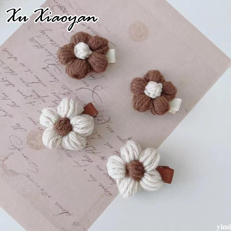 XUXIAOYAN () กาแฟนมเส้นใยดอกไม้กิ๊บน่ารักสาวระเบิดกิ๊บกิ๊บเด็ก/ ราคา 10 บาท*ส่งฟรี