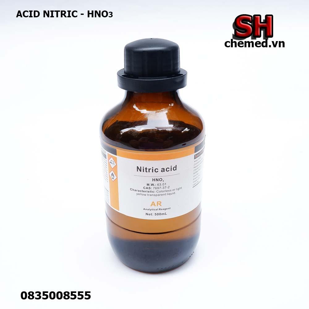 Dung dịch hóa chất HNO3 - acid nitric dùng trong thí nghiệm