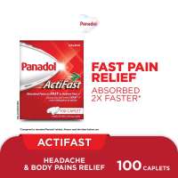PANADOL Actifast - Fast Pain Relief Caplet (100s)