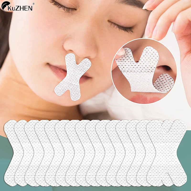 30 miếng/gói miếng dán chống ngáy cho trẻ em, cải thiện giấc ngủ đêm, miếng dán điều chỉnh miệng, băng dán