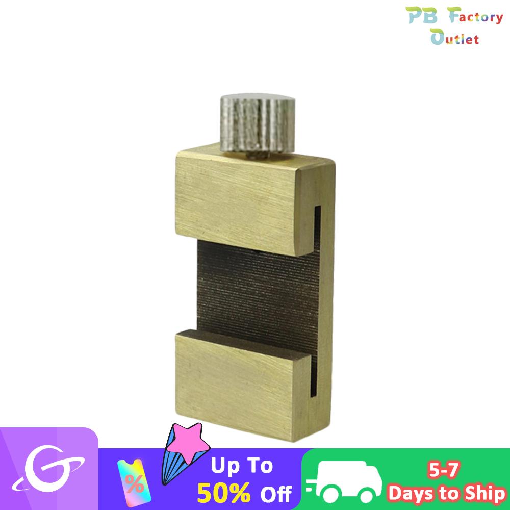 9TH Angle Scriber Line Adjustable Architect Drafting Rulers Positioner Carpentry Scriber Fixed Position Brass Portable Multifunctional Woodworking Tools