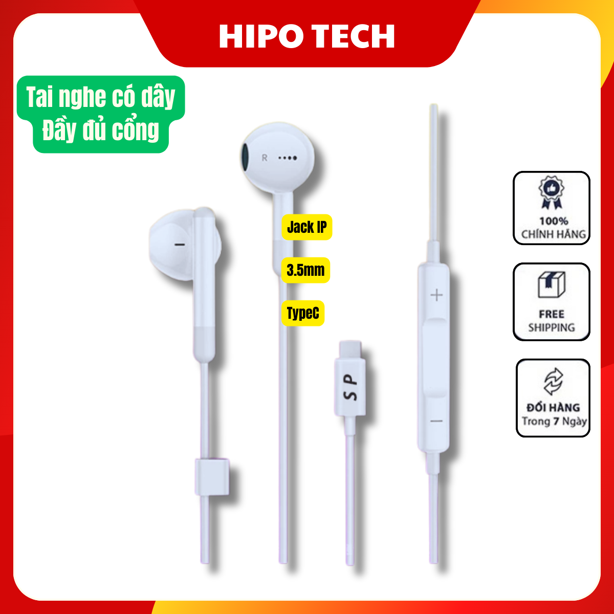 Tai nghe gaming có dây HT có mic nhét tai phone chơi game 11 11Prm 12Prm 13 13Prm 14 14Prm 15 type C