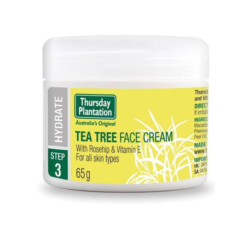face cream with tea tree oil