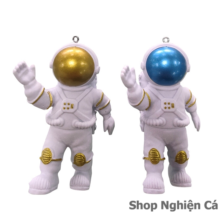 Mô hình phi hành gia cao cấp - mô hình 3d trang trí nhà cửa, hồ cá