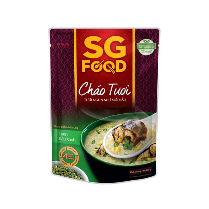 [Co.op Online] - Cháo tươi SG Food lươn đậu xanh gói 270g