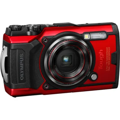 (New Arrival) Olympus Tough TG-6 Digital Camera (Red / Black) (Free 2 x 16GB SD CARD + Additional gift to be redeemed at Olympus Studio or Mojito Ventures)