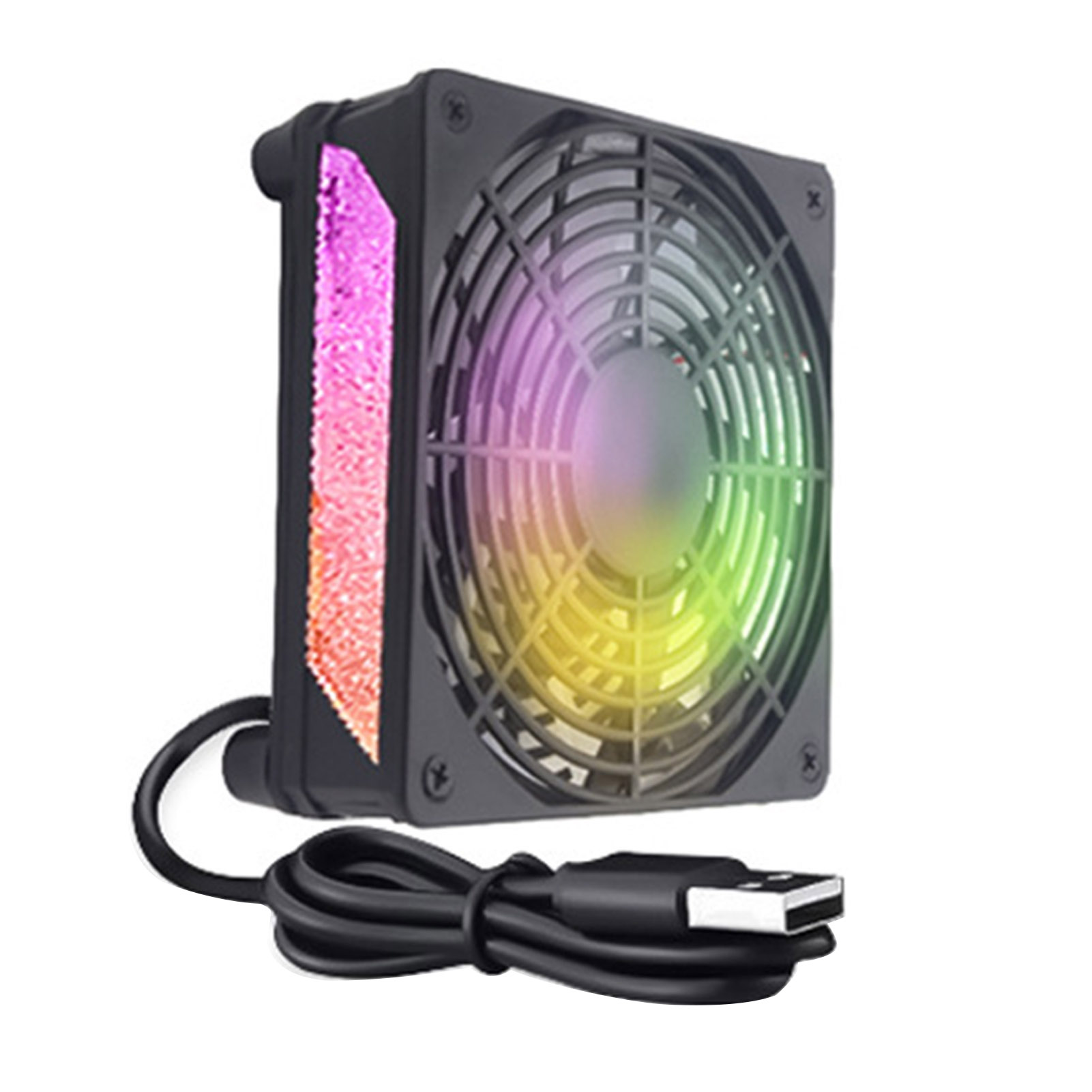 Lm singlefan Quạt để bàn USB mini Quạt làm mát máy tính cho Đầu giải mã TV Android Router yên tĩnh tản nhiệt bộ làm mát CPU