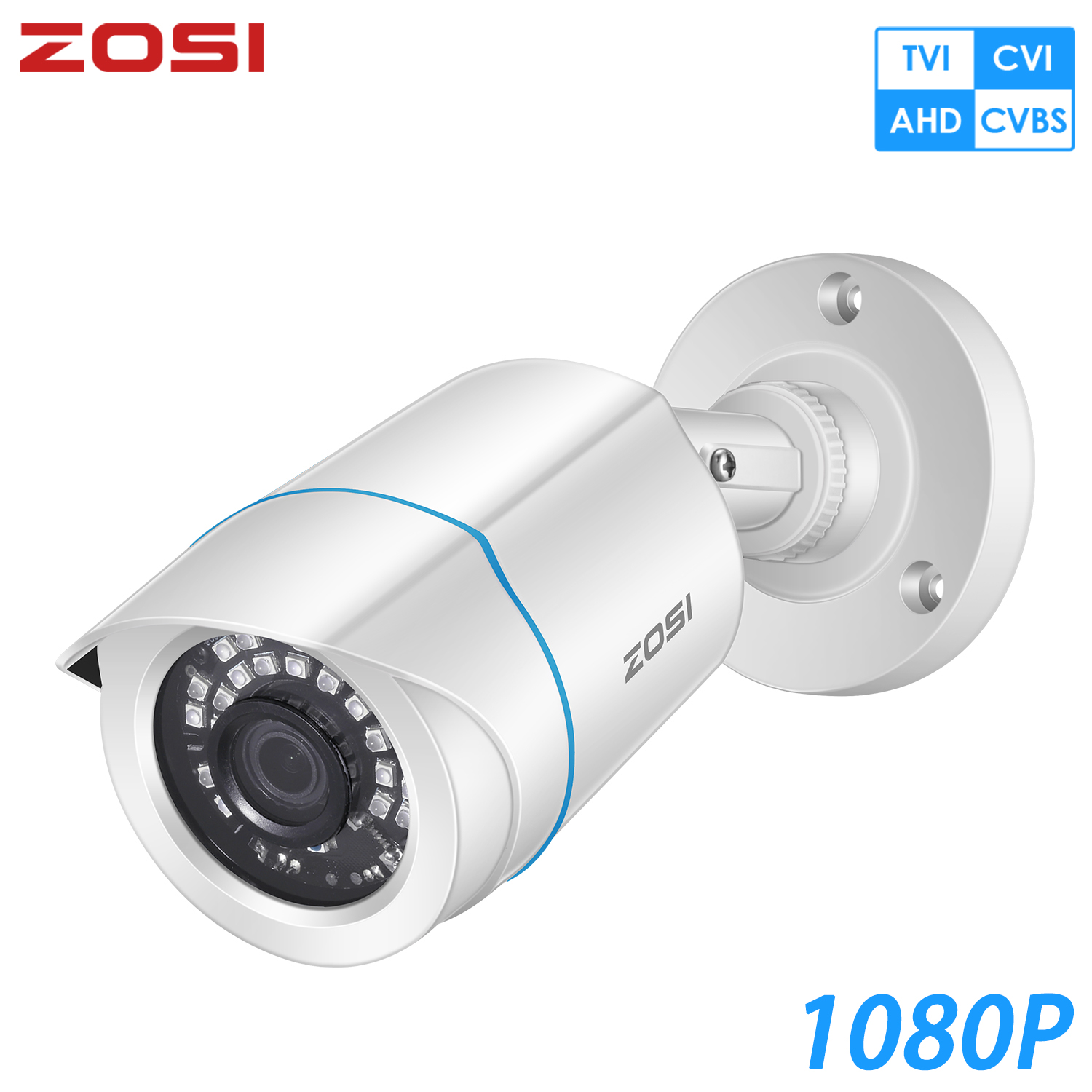 Indoor Outdoor CCTV Video 24 IR LED 3.6mm Lens Night Wired Dome Camera Security
