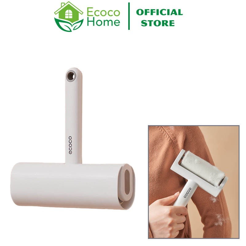 Cây Lăn Bụi ECOCO Làm Sạch Quần Áo, Ga Giường, Sofa, Lông Chó Mèo Thế Hệ Mới