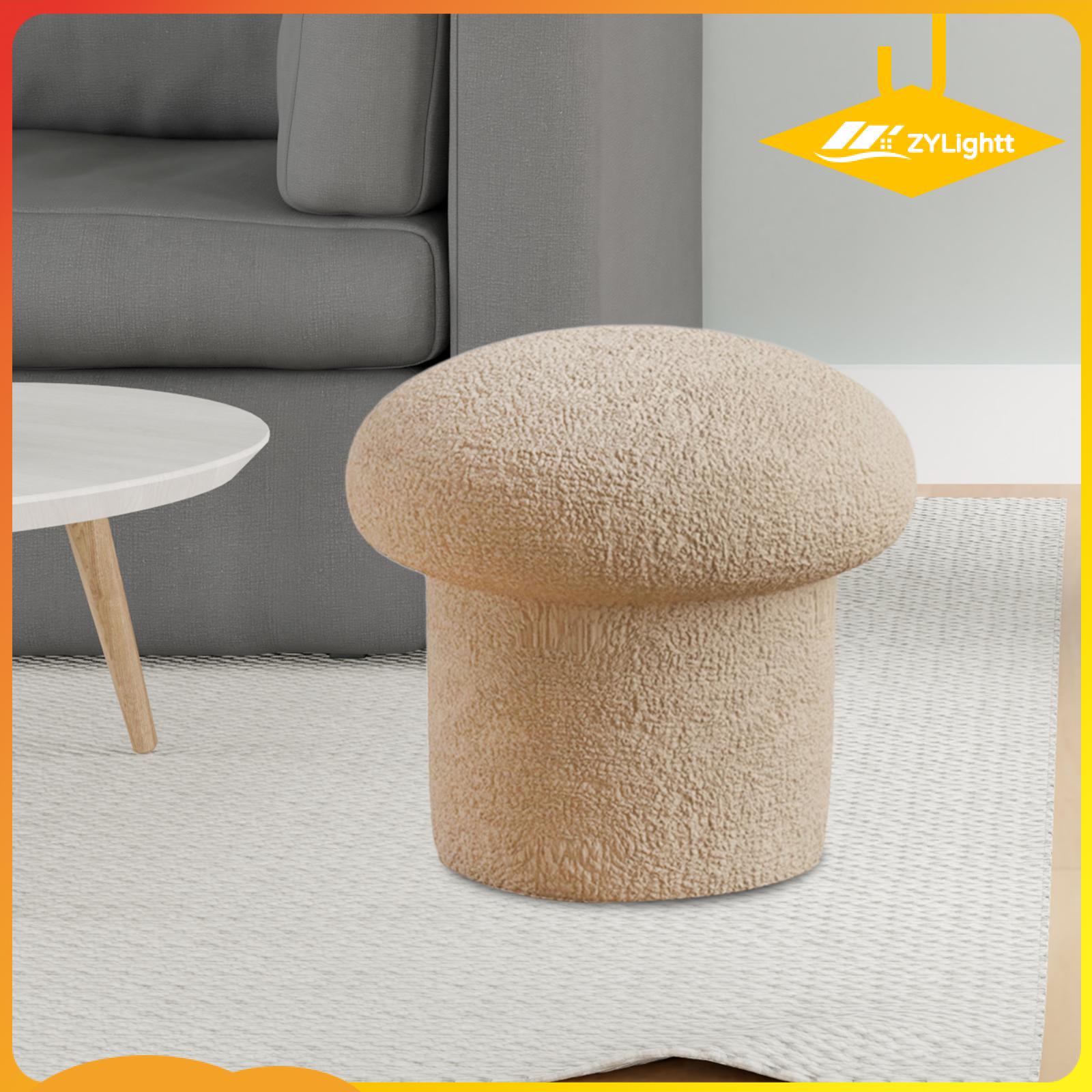 ZYLightt Pouffes Chair Non Slip Stool Stable Leisure Stool Creative Stool Round Footstool for Living Room Apartment Home Entryway Bedroom