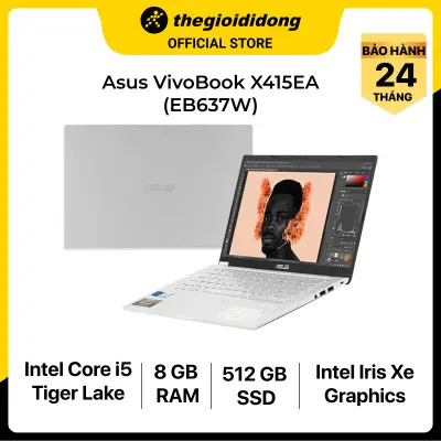 [Trả góp 0%] Asus X415EA i5 1135G7/8GB/512GB/14