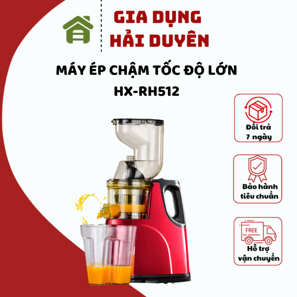 Máy ép chậm trục ngang Venko vs30 ép khỏe kiệt nước công suất 200W bảo hành 12 tháng Duhashop1