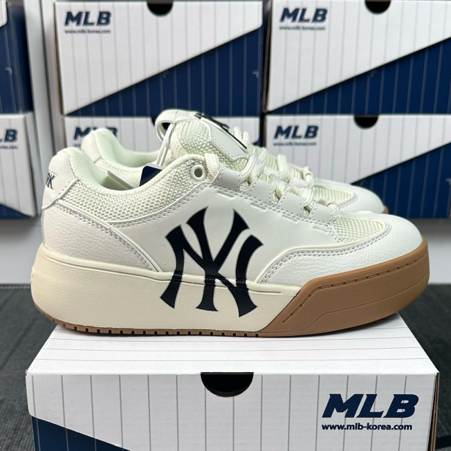 Giày sneaker mlb chunky wide new york yankees bản cao cấp mới nhất 2024 full size 36-39