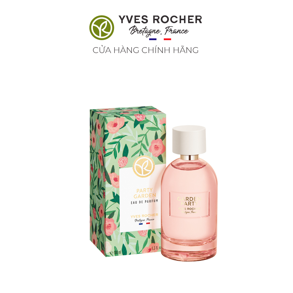 Nước hoa pleines natures eau de parfum garden party spray bottle 100ml