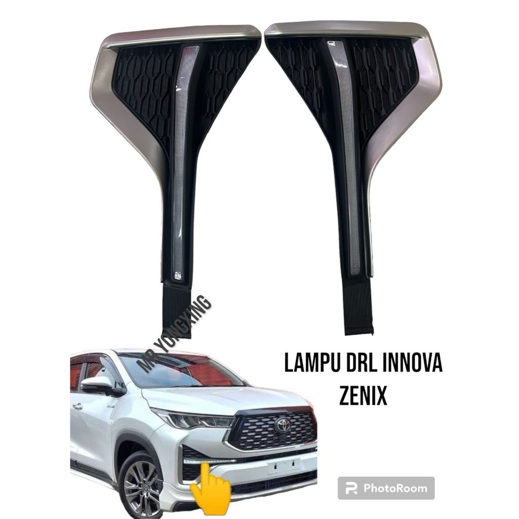 Lampu DRL INNOVA ZENIX / Cover lampu Toyota Innova Zenix / LAMPU MOBIL Harga 880,000 rupiah*Gratis Ongkir