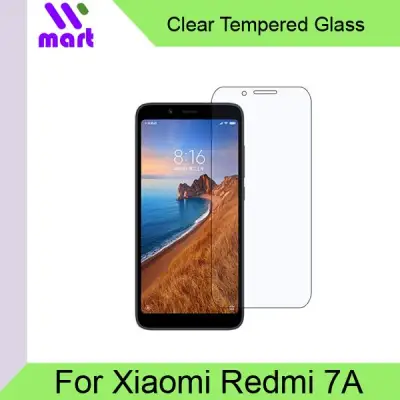 Clear Tempered Glass Screen Protector For Xiaomi Redmi 7A