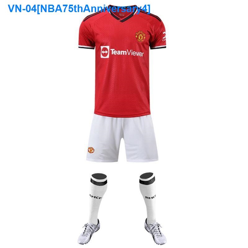 ✆♟△ NBA75thAnniversary4 23-24 new season Manchester United jersey C Ronaldo No. 7 football uniform s