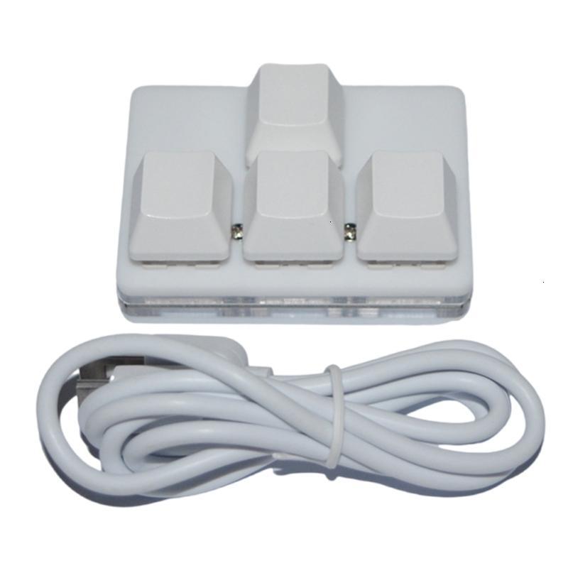 USB 4 bàn phím Bàn phím một tay Bàn phím chơi game cơ lập trình bàn phím cho bàn phím tiêu Chuẩn bàn phím swappable nóng