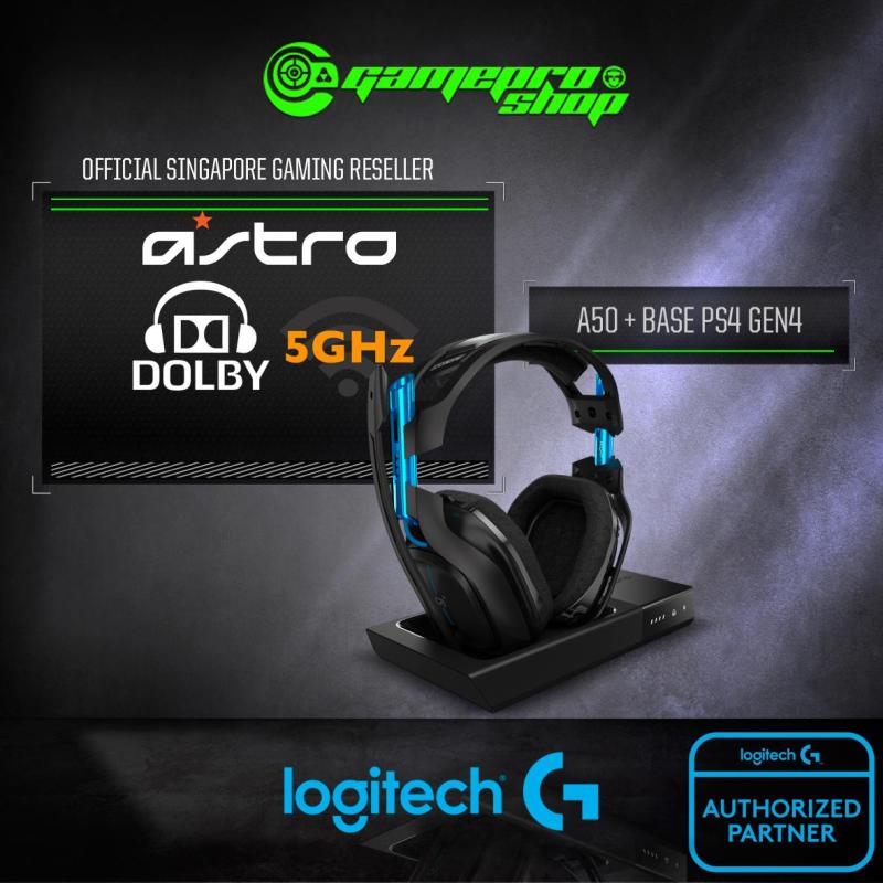 Logitech Astro A50 Wireless Headset + Base Station PS4 GEN4 *11.11 PROMO* Singapore