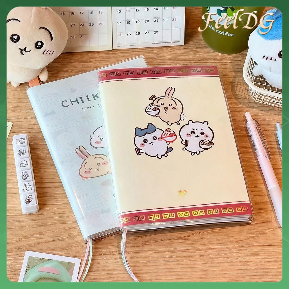FEELDG Trang bên trong màu sắc Sổ kế hoạch 2026 Chiikawa với lịch Sổ hẹn Dễ thương Tháng 10 năm 2025 - Tháng 12 năm 2026 Sổ ghi chú danh sách việc cần làm Đồ dùng học tập