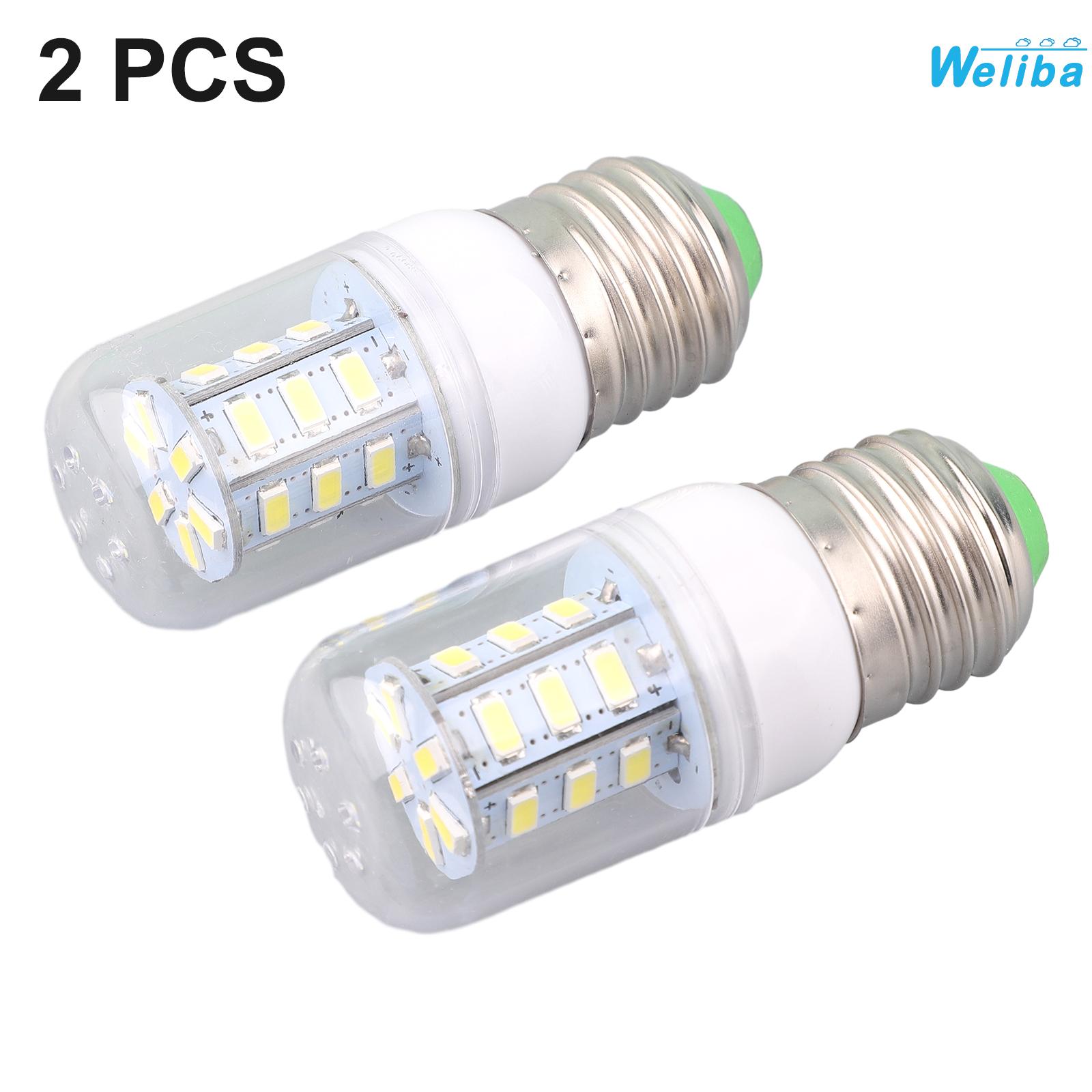 【Weliba】 Enhanced Illumination E27 LED Light Bulbs for Refrigerators (Pack of 2) [New Home Products Hot Sale] ราคา 139 บาท*ส่งฟรี