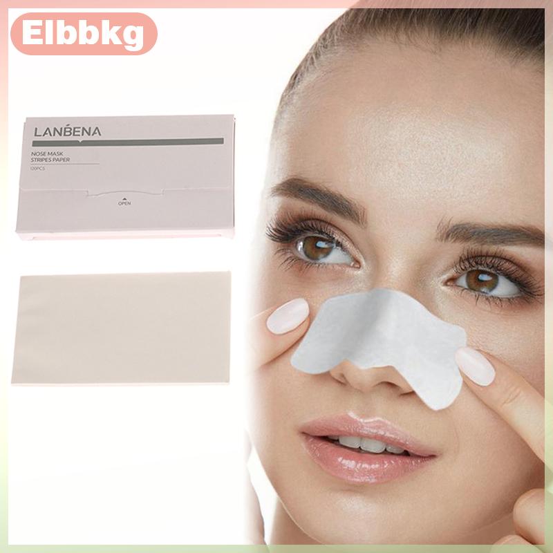 Elbbkg 80 120 Pcs Blackhead Remover Papers Face Pores Strips Pad Stickers Skin Care Accessories Skin Tag Nose
