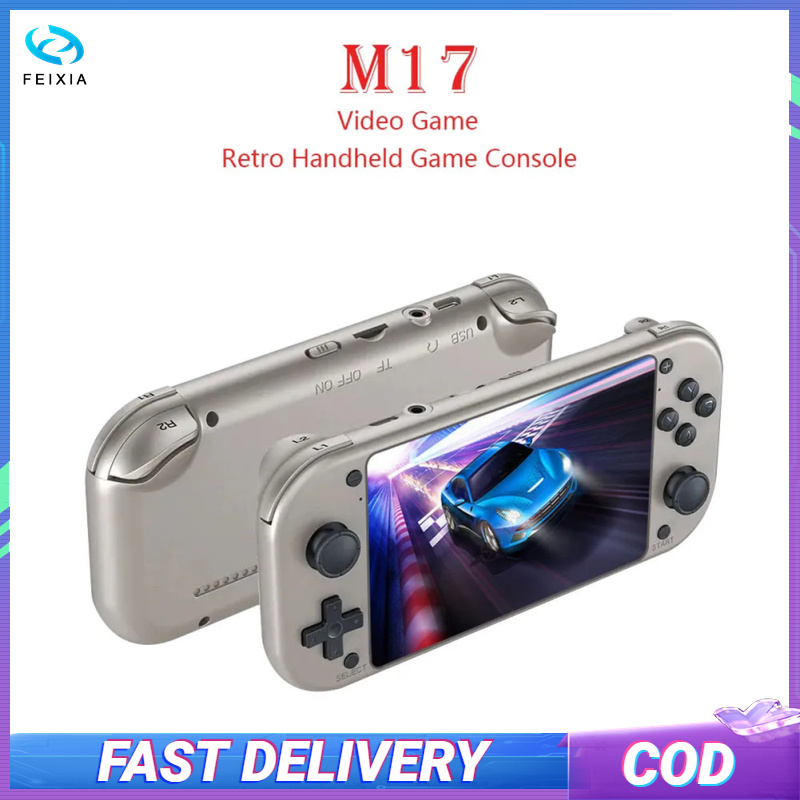 4.3 Inch Video Game Console With Built In 20000+ Games Games 1500MAH Battery Game Console 4K HD Video Nostalgic Game Controller 3D Joystick Console For Kids Men Women ราคา 3,957 บาท*ส่งฟรี