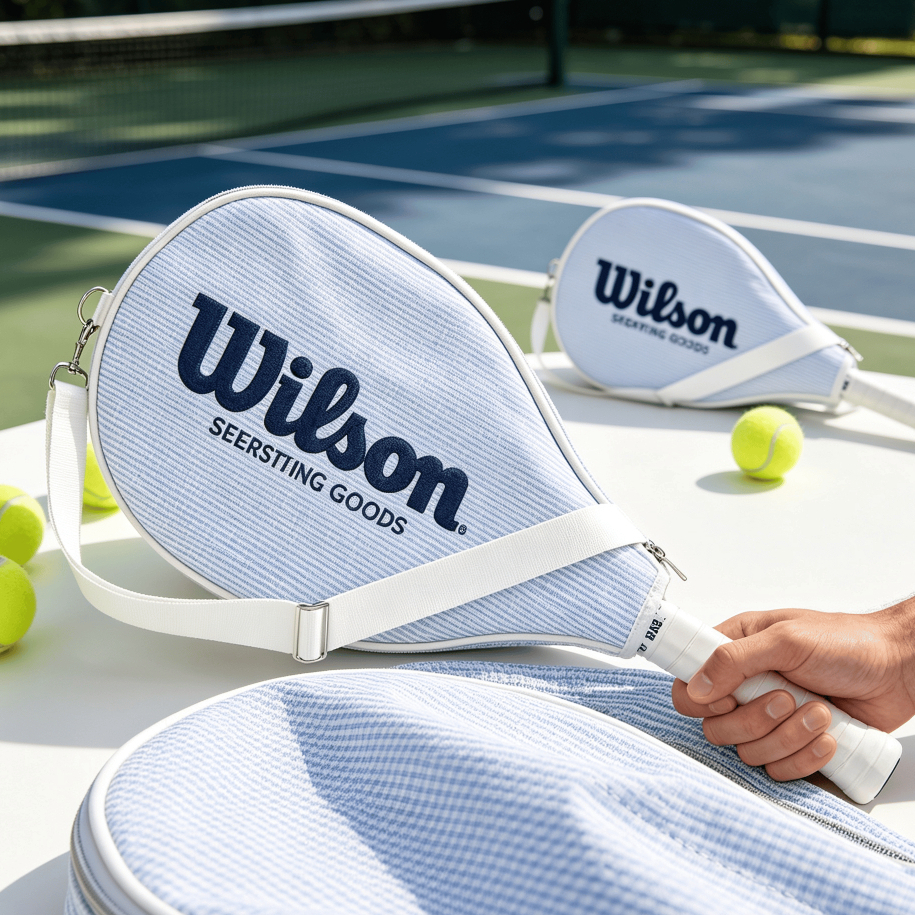 WILSON Seersucker Racket Cover ซองไม้เทนนิส WA00094G011001 | Official Store ราคา 2,390 บาท*ส่งฟรี