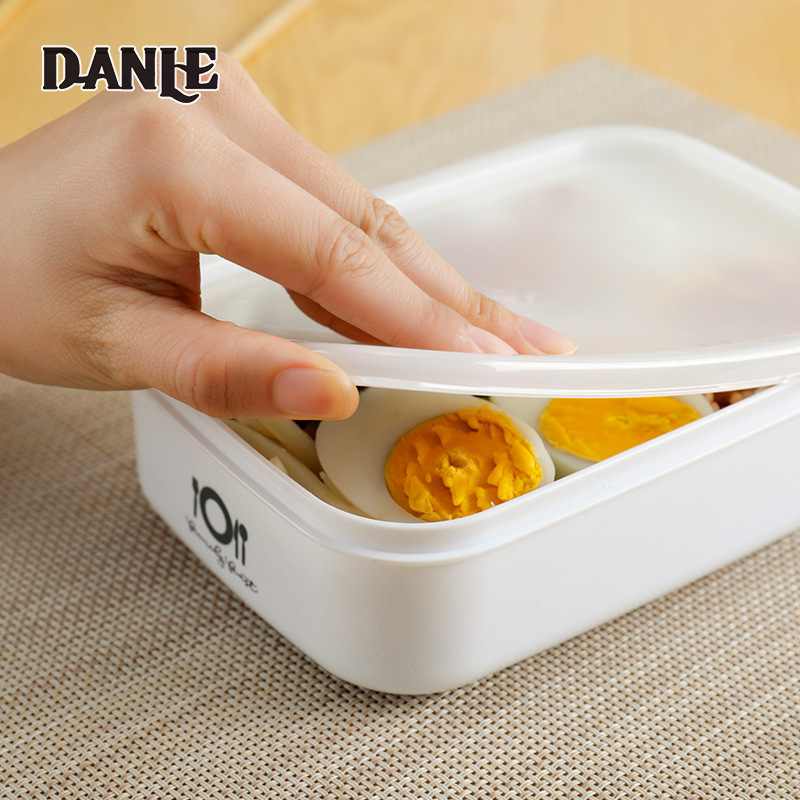 Refrigerator storage box, microwave reheatable convenient lunch box, odor-free fresh-keeping sealed box with lid ราคา 30 บาท*ส่งฟรี