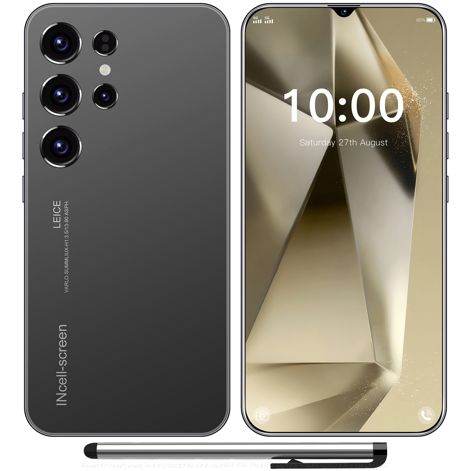 Android phone FHD low price 6.8inch free warranty in Vietnamese 2 SIM card support cash on delivery cheap touch screen Android phone - 3