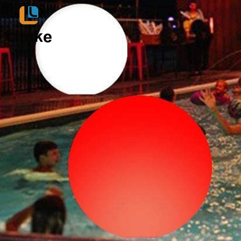LED Beach Ball, Inflatable Light Up Beach Ball With Remote Control, Floating Pool Toys With 16 Colors Lights And 4 Modes For Kids Summer Parties Pool Decorations ราคา 104 บาท*ส่งฟรี
