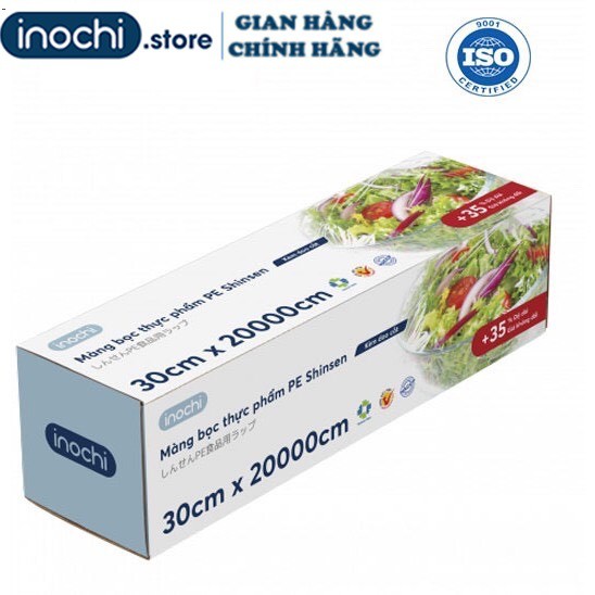 Màng bọc thực phẩm nhựa PE inochi giúp bảo quản thực phẩm