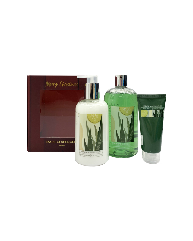 Buy M&S Aloe Cucumber Trio Body & Hand Set Singapore