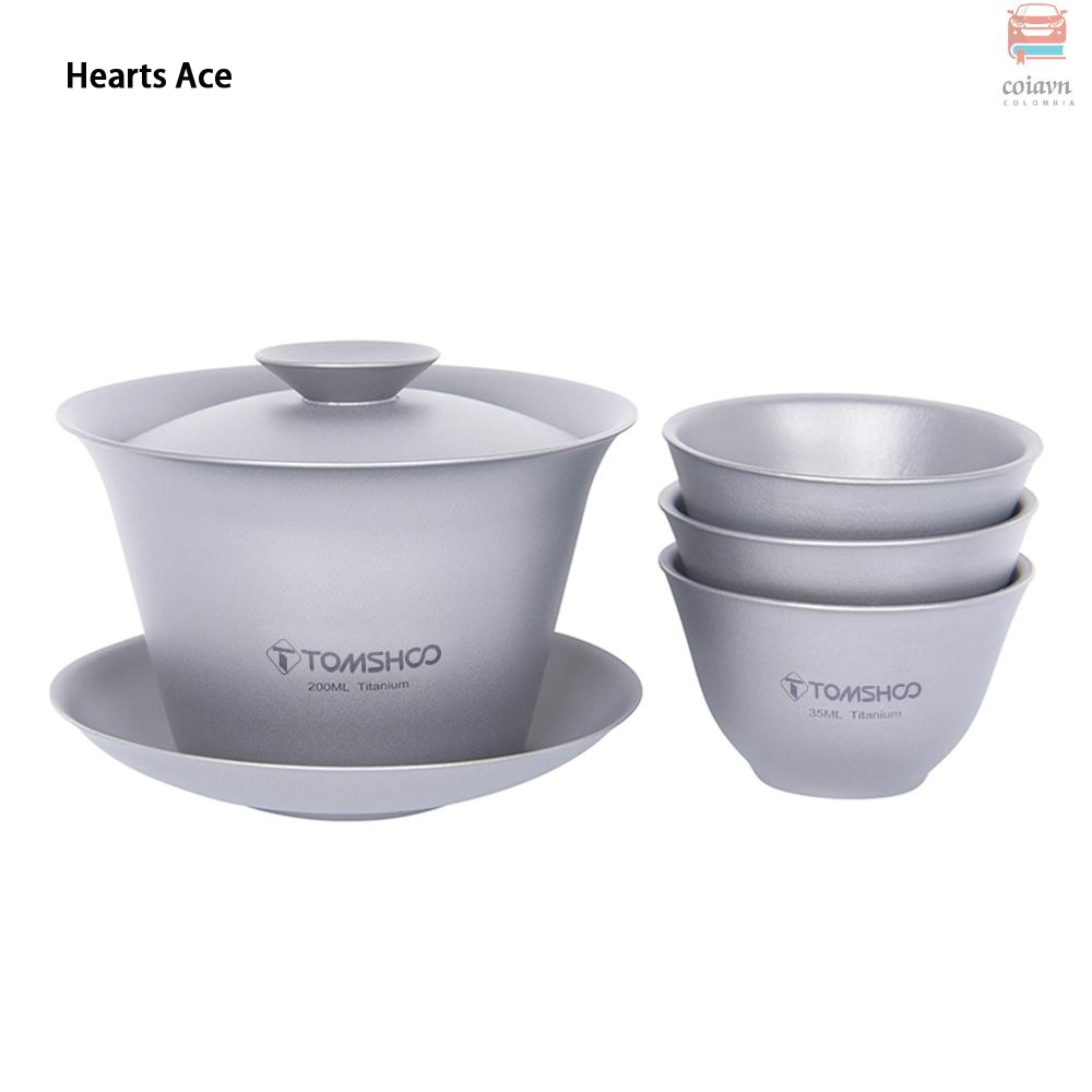 Tomshoo double-layer titanium tea cup, anti scalding, with lid ราคา 399 บาท*ส่งฟรี