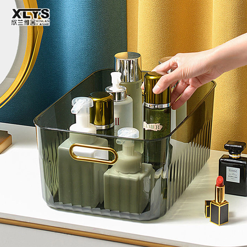 XINLANYASHE Hộp lưu trữ Kệ Acrylic Vật liệu vật nuôi mỹ phẩm để bàn hộp lưu trữ đồ lặt vặt giỏ lưu trữ đồ trang sức hộp lưu trữ hộp nhựa hộp lưu trữ