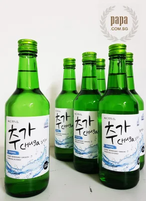 Chuga Korean Soju - Original 15% ABV (6 x 360ml)