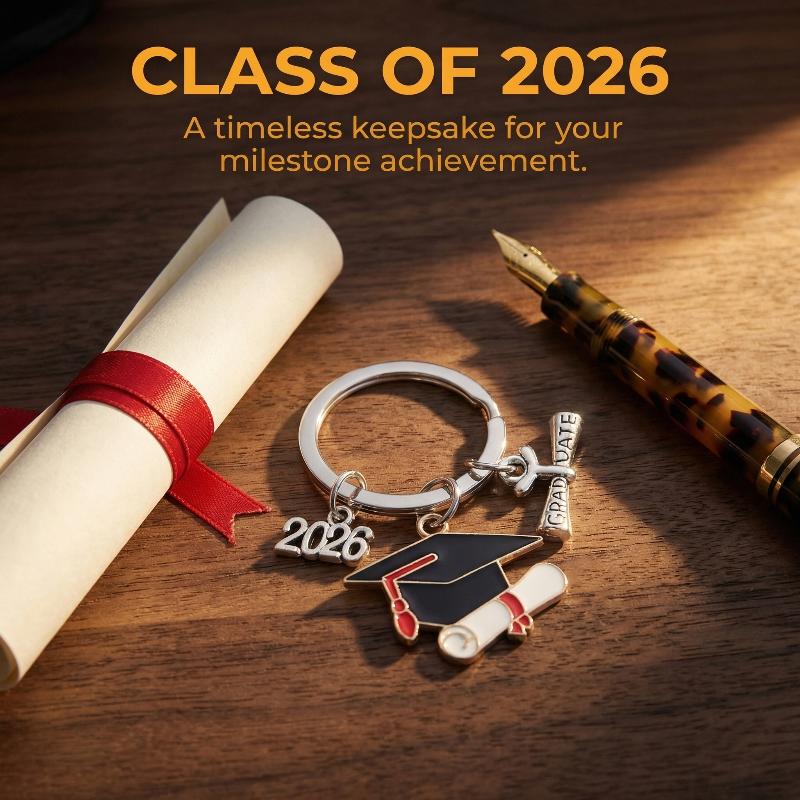 Antanciepp 2026 Tốt Nghiệp Keychain Kim Loại Cap Gown Quyến Rũ Cho Sinh Viên Lễ Món Quà Số Lượng Lớn Tốt Nghiệp Hiện Nay