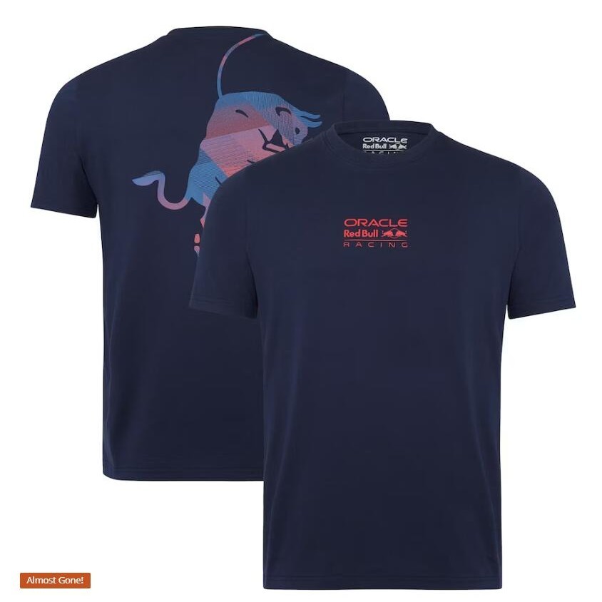 2024 New F1 Racing Jersey+Oracle Red Bull 2024 F1 Team+Mùa hè đàn ông và phụ nữ kéo dài tay áo