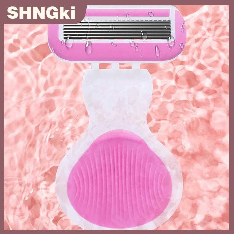 SHNGki Phụ Nữ An Toàn Dao Cạo 1Pcs Thép Không Gỉ Hướng Dẫn Sử Dụng Râu Cạo Râu Lưỡi Cơ Thể Tóc Bikini nách Đùi Máy Cạo Râu Di Động Cạo Râu
