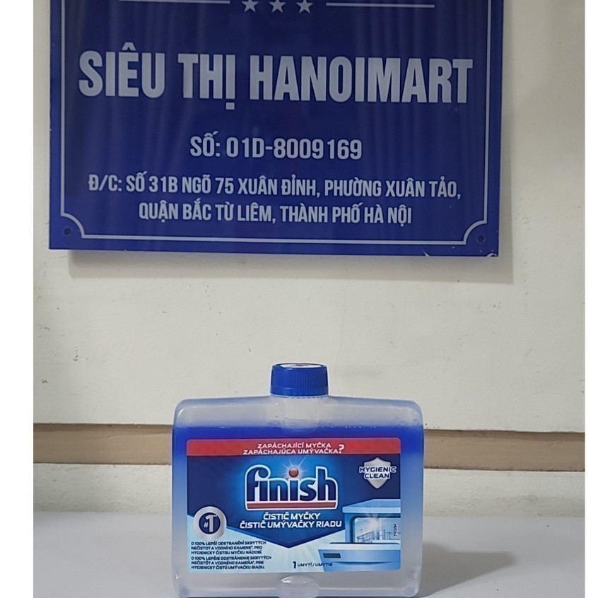 Dung dịch vệ sinh máy rửa bát Finish 250ml, vienruabat