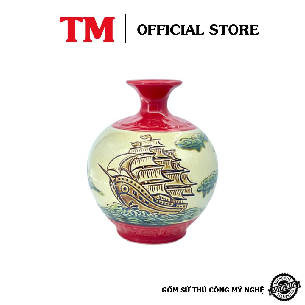 Bình hút lộc thuận buồm xuôi gió in nổi- BATTRANG FAMILY