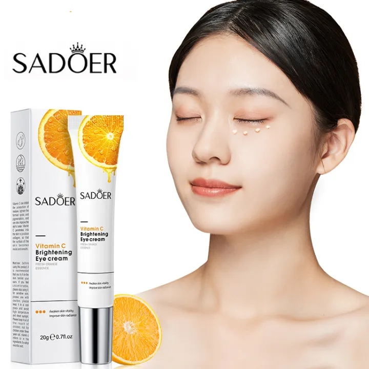Kem dưỡng mắt Vitamin C Repair Giảm Kem Dưỡng Mắt Sáng Giảm Quầng Thâm Mắt Whitening Eye Cream 20g