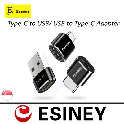 SG Seller Baseus Type C to USB OTG Adapter USB TO Type C Mini Usb c OTG Charger Plug Adapter Converter for USB Female to Type-C Male