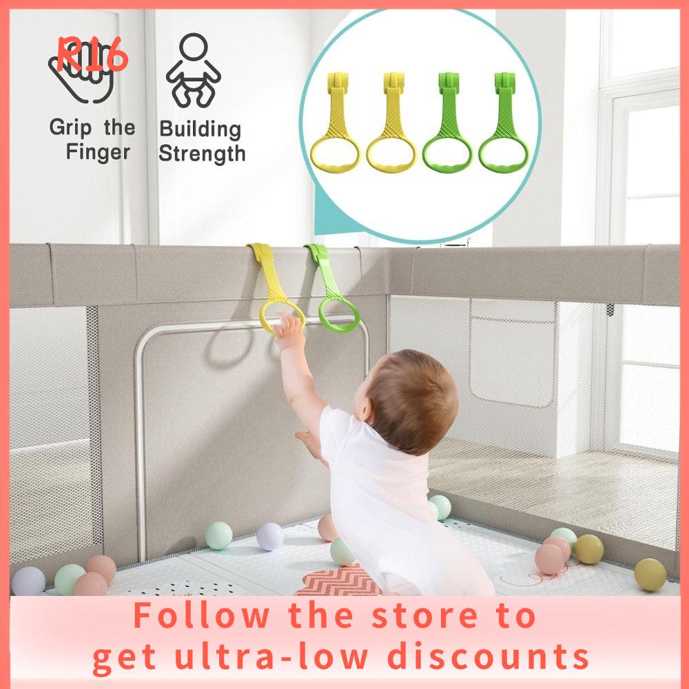 R16 BABY SHOP Plastic Playpen Pull Ring Solid Color Playpen Accessories