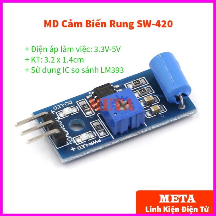 Mạch Cảm Biến Rung SW420 SW-420