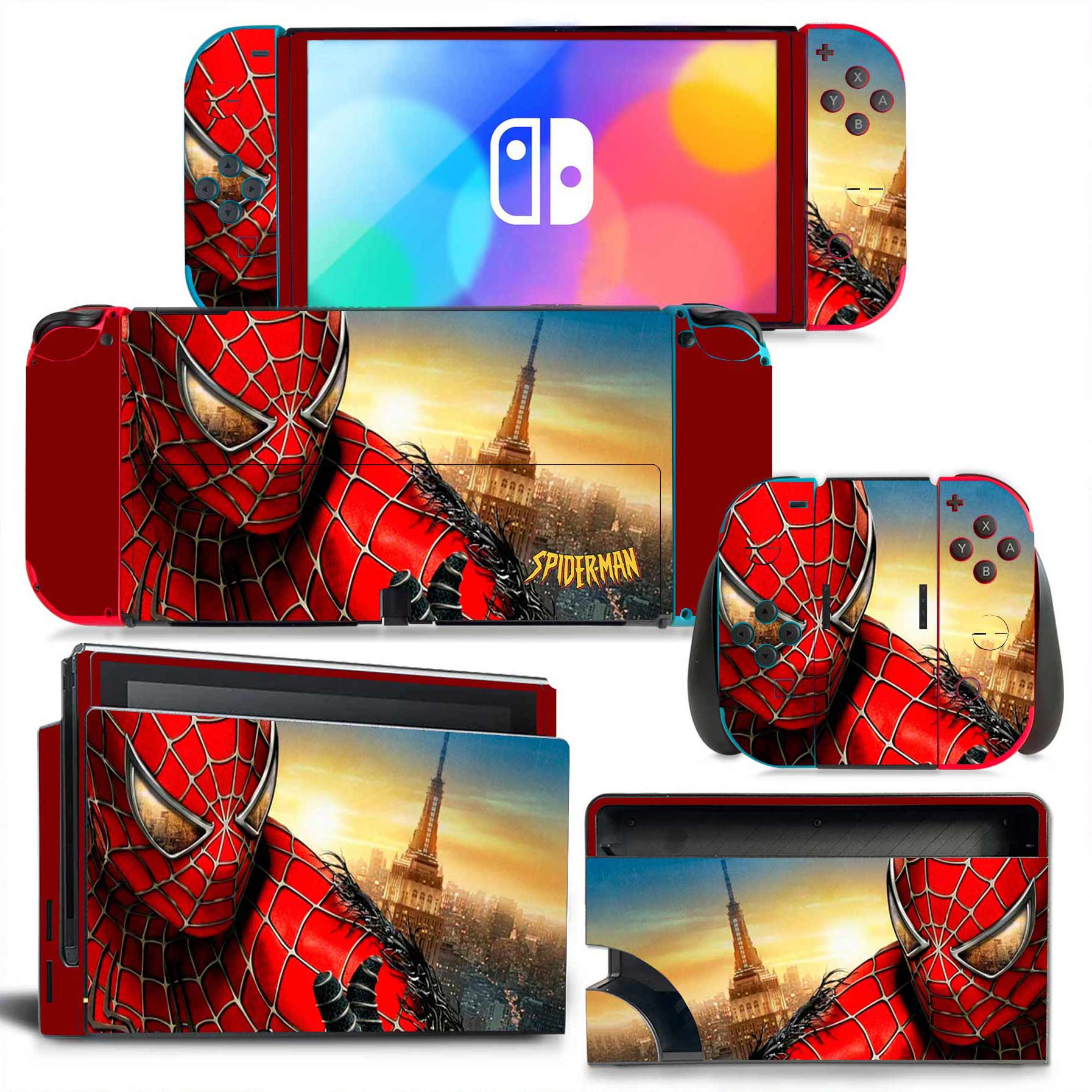 nintendo switch oled spider man