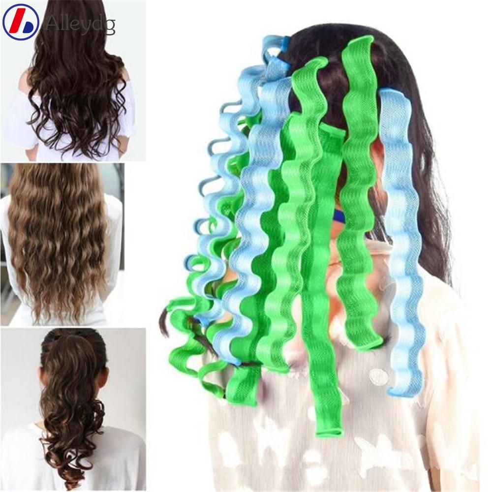 ALLEYDG Máy tạo hình sóng Máy uốn tóc không  Dụng cụ tạo kiểu tóc 30cm Que lăn  Thanh uốn tóc Con lăn tóc không  Dành cho Nữ