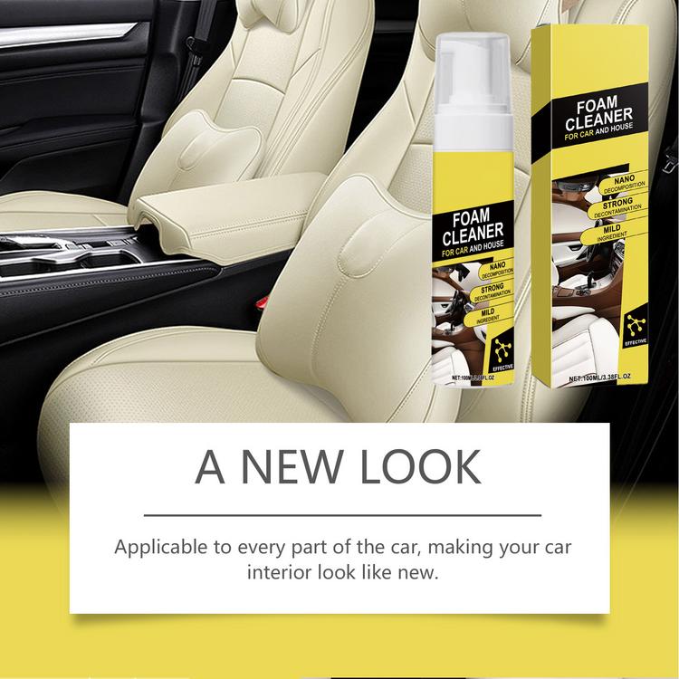 Xịt Vệ Sinh Xe Nội Thất Xịt Rửa Vệ Sinh Nội Thất Xe Hơi Xịt làm sạch đa năng Auto Foam Cleaner Chất tẩy rửa bọt nội thất ô tô 100ml dành cho ô tô responsible